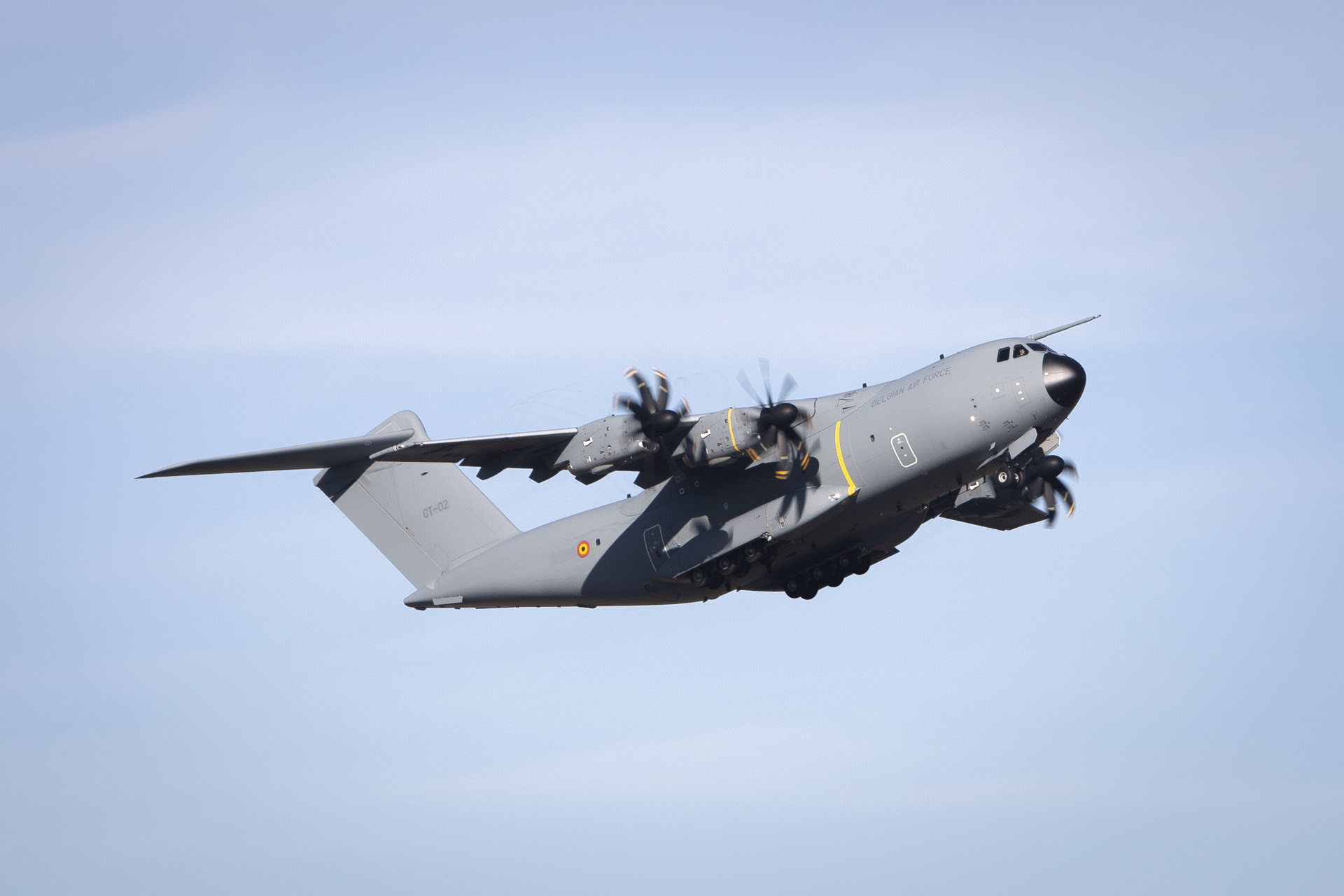 Airbus delivers the first A400M to the Belgian